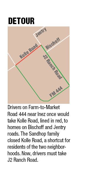 Kolle Road Closed